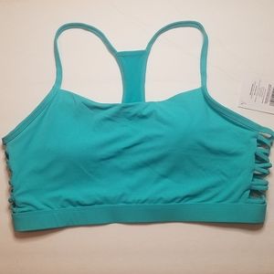 NWT Fabletics Peri Sports Bra 1x / 18 turquoise